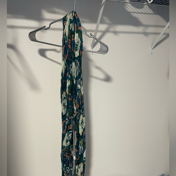 Floral Patterned Scarf - Picture 1 of 2